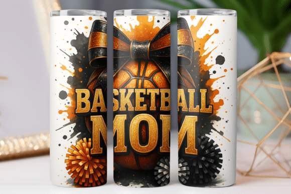 Basketball Mom Tumbler Wrap: Freebies & Graphics Review