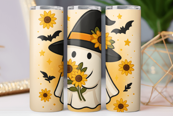 Cow Spooky Tumbler Wrap Graphics: A Freebies Review for Publishers