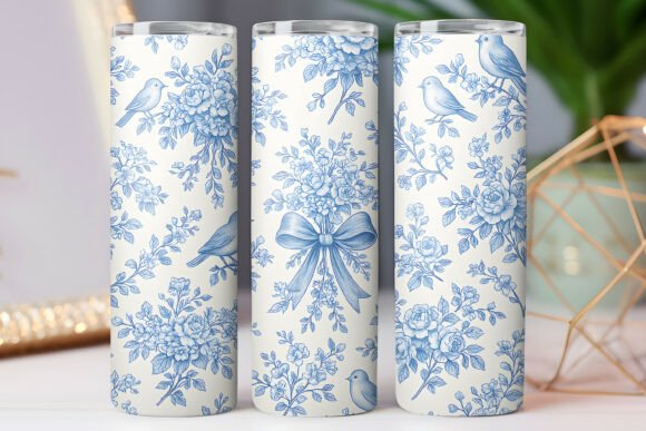 Flower Pattern Bow Tumbler Wrap: Graphics & Illustrations Review