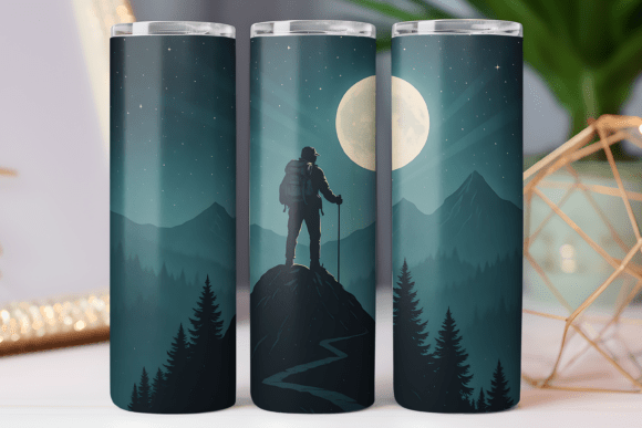 Freebies Graphics: Hiking Outdoor Adventure Tumbler Wrap Review for Crafters