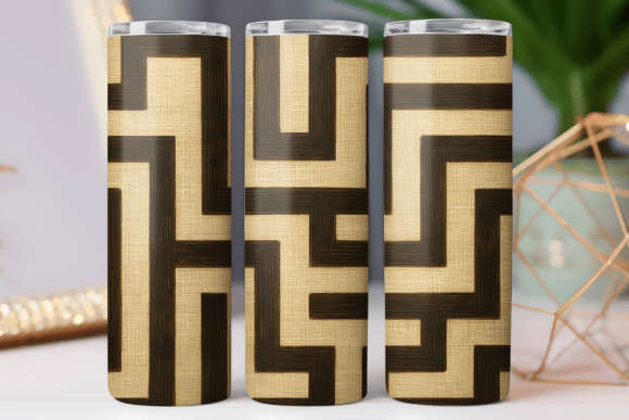 Geometric Shape Tumbler Wrap Graphics for Tumbler Wraps