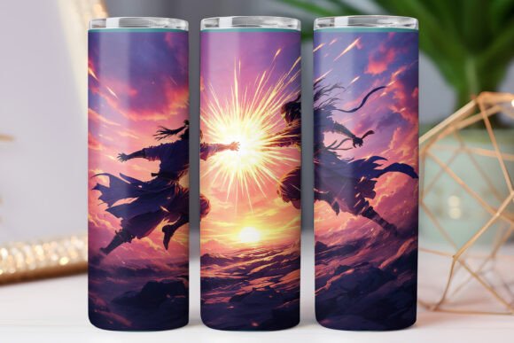 Japanese Fight Tumbler Wraps Graphics Review