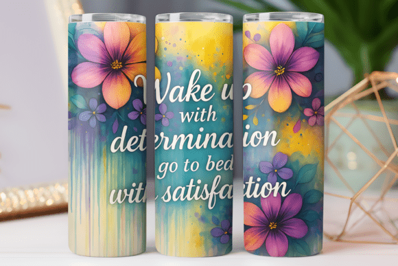 Motivational Tumbler Wrap: Graphics Review