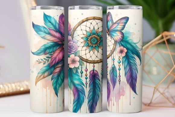 Native American Tumbler Wraps Graphics for Local Branding